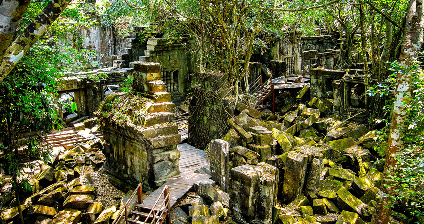 Phnom Kulen and Beng Melea tour 1Day