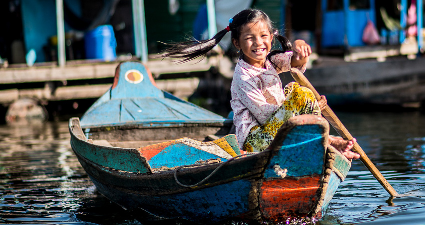 Tonle Sap Lake and Kampong Phluk Private Half Day tour from Siem Reap
