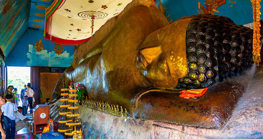Phnom Kulen Group Excursions, 1000 Linga River and Reclining Buddha
