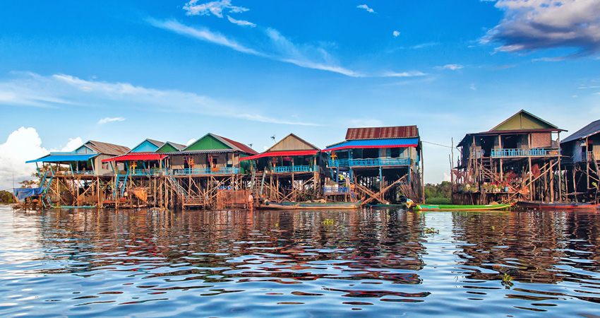 Tonle Sap Lake and Kampong Phluk Private Half Day tour from Siem Reap