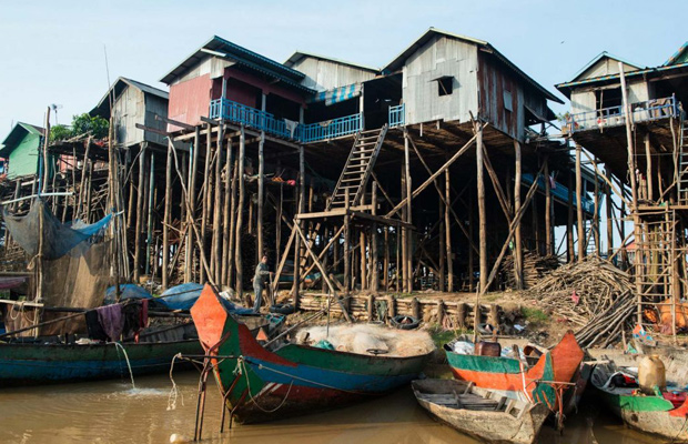 Floating Villages, Tonle Sap Lake and Mangrove Forest from Siem Reap